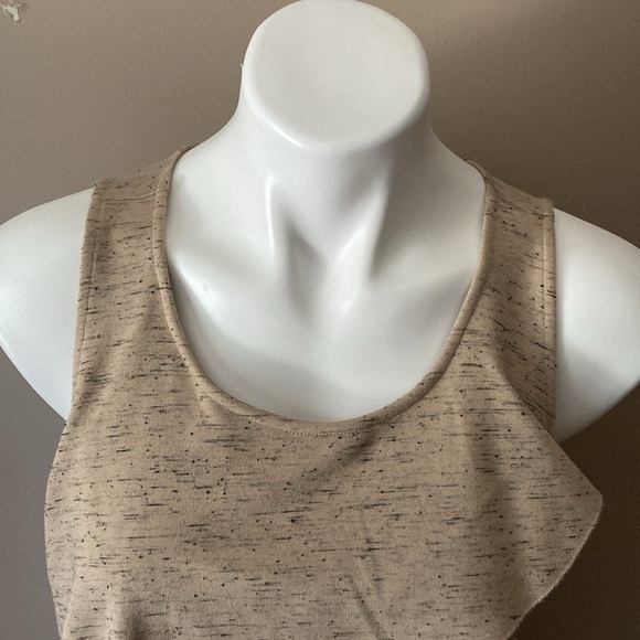 Kensie Tan  Scoop Neck Sleeveless Shift Stretch  Above Knee Zipper Dress - Picture 2 of 7